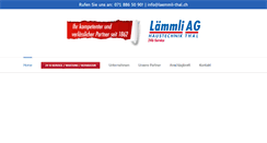Desktop Screenshot of laemmli-thal.ch